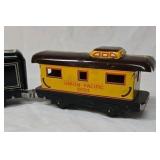 Vintage Union Pacific Tin Toy Train Set