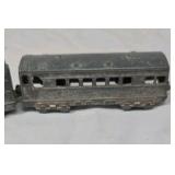Vintage Cast Metal Streamliner Toy Train Set