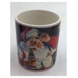 Vintage Coca-Cola Holiday Portraits Mug Set – Four Santa Mugs in Original Box
