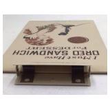 Vintage Oreo Clipboard – 75 Years Oreo Advertising with Woman on Phone Scene