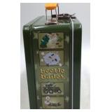 Vintage Beetle Bailey Lunchbox – 2002 Bosley Boxes Green Metal with Characters