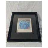 Framed Andy Warhol Marilyn Monroe Print