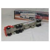 Vintage ERTL Texaco Tanker Truck – Kenworth Cab with Silver Trailer and Original Box