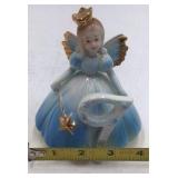 Vintage Josef Birthday Angel Figurine – Number 9 Birthday Girl