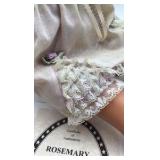 Vintage Effanbee Doll – Brunette Girl in Lavender Dress