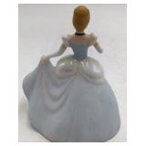 Vintage Disney Cinderella Figurine – Blue Ball Gown Pose