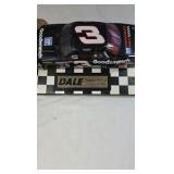 Dale Earnhardt Sr. Goodwrench Monte Carlo – Black Diecast "Number Seven" Win Replica on Checkered Base