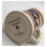 Vintage Budweiser Minnesota Wildlife Loon Stein – Handcrafted First in Series