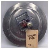 Vintage Nabisco "Tempus Fugit" Promotional Wall Clock – Chrome Finish