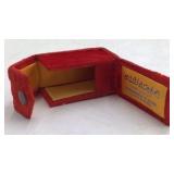 Vintage Jontue Miniature Perfume Bottle – Red Velvet Pouch