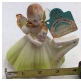 Vintage Josef Birthday Angel Figurine – Number 7 Birthday Girl