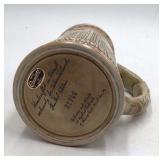 Vintage Budweiser Wrigley Building Stein – Handcrafted Limited Edition with Chicago Skyline