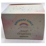 Vintage Josef Birthday Angel Figurine – Number 15 Birthday Girl