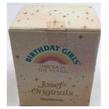 Vintage Josef Birthday Angel Figurine – Number 5 Birthday Girl