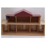 Vintage Wooden Dollhouse