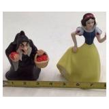 Vintage Disney Snow White and Witch Figurines