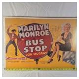 1956 "Bus Stop" Movie Poster – Marilyn Monroe with Don Murray