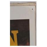 1986 James Dean Giant Movie Poster Reprint – Authorized by James Dean Foundation