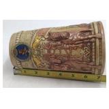 Vintage Budweiser 1980 Stein – Handcrafted Limited Edition with City Skyline & Hops Design