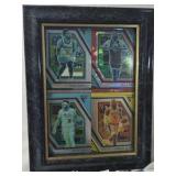 NBA Hoops Trading Cards Lot – Modern Basketball Players with Framed Insert