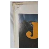 1986 James Dean Giant Movie Poster Reprint – Authorized by James Dean Foundation