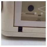 Vintage Mother Goose Storyteller Lamp – White Plastic Granny Duck with Blue Hat and Speaker Grille