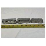 Vintage Cast Metal Streamliner Toy Train Set