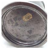 Vintage Wilton Pewter Monogrammed Beer Set – Pitcher and Four Mugs with Initials