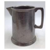 Vintage Wilton Pewter Monogrammed Beer Set – Pitcher and Four Mugs with Initials