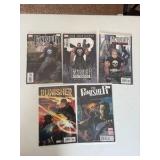 The Punisher Marvel Comics Lot 5 Comics