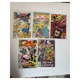X-Factor Comic Book Lot 5 Comics Marvel Spinoff of X-Men