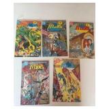 The New Teen Titans Comic Book Lot, 5 Comics DC