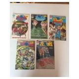 The New Teen Titans Comic Book Lot, 5 Comics DC