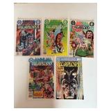 Warlord Annuals Comic Book Lot, 5 Comics From DC Comics