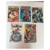 Warlord Annuals Comic Book Lot, 5 Comics From DC Comics