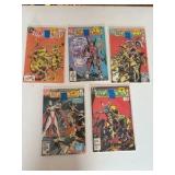 Warlord Annuals Comic Book Lot, 5 Comics From DC Comics