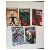 Black Panther Comic Book Lot, 5 Comics Marvel