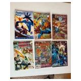 Fantastic Four Comic Book Lot, 6 Comics Marvel Publishing