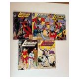 Legion of Super Heroes Comic Book Lot, 5 Comics From DC