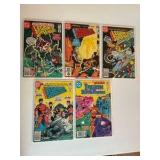 Legion of Super Heroes Comic Book Lot, 5 Comics From DC