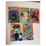 Legion of Super Heroes Comic Book Lot, 5 Comics From DC