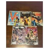 DC Comic Book Lot, Mix of Heroes, 5 Comic Books