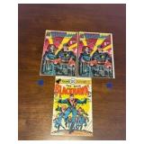 Black Hawk Vintage Comic Book Lot, 3 Comics From DC Publishing