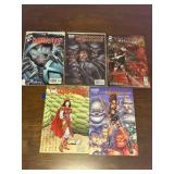 Comic Book Lot, Mix of Publishers, Heroes and Series, 5 Comic Book Lot