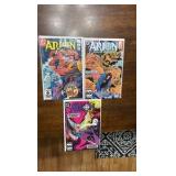 Arian Lord of Atlantis DC Comicw Book Lot, 3 Comics