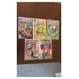 Legion of Super Heroes Comic Book Lot, DC Comics Issues 299,302,303,304,305