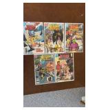 Legion of Super Heroes Comic Book Lot, DC Comics Issues 321,322,323,325,325