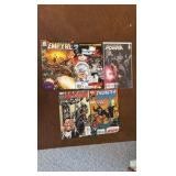 Marvel Comic Books Lot, 5 Different Comics