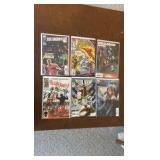 Marvel Comic Books Lot, 6 Different Comics