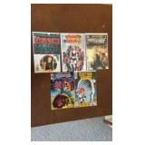 DC Comic Books Lot, 5 Different Comics